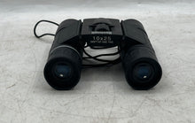 Load image into Gallery viewer, Bushnell Black 10x25 Coated Optics Foldable Compact Binoculars In Case
