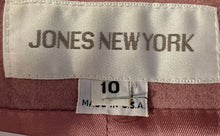 Load image into Gallery viewer, Jones New York Womens Pink Patch Pocket Long Sleeve Button Front Jacket Size 10
