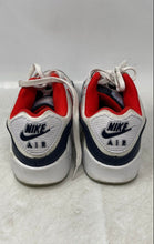 Load image into Gallery viewer, Nike Boys Air Max 90 DJ5177-100 White Orange Lace-Up Sneakers Shoes Size 6.5Y
