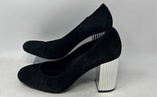 Load image into Gallery viewer, Michael Kors Womens Porter Flex Black Slip-On Block Pump Heels Size 10M
