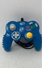 Load image into Gallery viewer, Mad Catz Blue Wired Video Game Controller For Nintendo GameCube Not Tested

