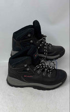 Load image into Gallery viewer, Columbia Womens Newton Ridge Plus Black Leather Lace-Up Hiking Boots Size 7
