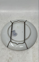 Load image into Gallery viewer, Lot Of 4 Pieces Mixed Varieties White Printed Round Chinese Decorative Plates

