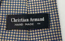 Load image into Gallery viewer, Christian Armand Mens Multicolor Geometric Print Adjustable Long Designer Tie
