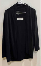 Load image into Gallery viewer, Forever 21 Womens Black Long Sleeve Open Front Cardigan Sweater Size Small
