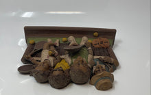 Load image into Gallery viewer, 1992 Cairn Studio Lee Sievers Mixed Doubles Hand-Painted Pecan Resin Figurine
