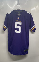 Load image into Gallery viewer, Nike Mens On Field Purple Minnesota Vikings Teddy Bridgewater #5 Jersey Size XL
