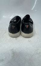 Load image into Gallery viewer, Guess Womens Black White Leather Round Toe Slip-On Sneaker Shoes Size 7 M
