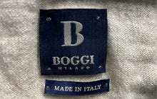 Load image into Gallery viewer, Boggi Milano Womens Gray Long Sleeve Crew Neck Pullover Sweater Size Large
