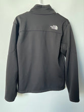 Load image into Gallery viewer, The North Face Mens Black Long Sleeve Pockets Full-Zip Softshell Jacket Size S
