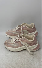 Load image into Gallery viewer, Aldo Womens Mayana Beige Pink Lace-Up Low Top Round Toe Sneakers Shoes Size 7

