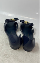 Load image into Gallery viewer, Melissa Vitorino Campos Womens Blue Rubber Open Toe D'Orsay Flats Size 6
