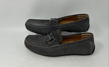 Load image into Gallery viewer, Alfani Mens James Gray Leather Square Toe Slip-On Loafer Shoes Size 7 M
