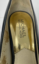 Load image into Gallery viewer, Michael Kors Womens Black Pointed Toe Slip-On Stiletto Pump Heels Size 9M
