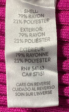 Load image into Gallery viewer, Calvin Klein Womens Pink Ribbed Short Sleeve Collared Button Polo Shirt Size M
