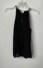 Load image into Gallery viewer, Michael Kors Womens Black Sleeveless Halter Neck Blouse Top Size XS
