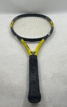 Load image into Gallery viewer, Fischer Black And Yellow Air Carbon FSS Comfort Grip Tennis Racket
