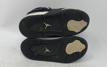 Load image into Gallery viewer, Nike Kids Jordan 4 Retro FV4537-001 Black White Sneaker Shoes Size 11C
