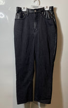 Load image into Gallery viewer, Abercrombie &amp; Fitch Womens Black Ultra High Rise Ankle Straight Jeans Size 28/6s
