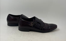 Load image into Gallery viewer, ASOS Mens Brown Leather Round Toe Double Monk Strap Dress Shoes Size 8.5
