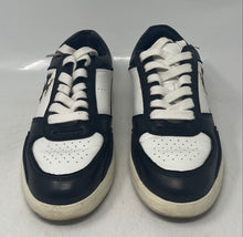 Load image into Gallery viewer, Authentic Tory Burch Womens Clover Court White Black Leather Sneaker Shoes Sz 5M
