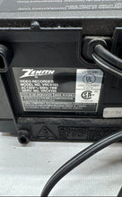 Load image into Gallery viewer, Zenith VRC4165 Black 4-Head Hi-Fi VHS VCR Plus Video Recorder Not Tested
