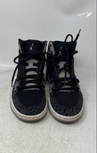 Load image into Gallery viewer, Nike Mens Air Jordan 1 Flight 372704-055 Black And Gray Basketball Shoes Size 7
