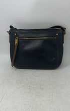 Load image into Gallery viewer, Fossil Womens Jolie Black Leather Inner Pocket Adjustable Strap Crossbody Bag
