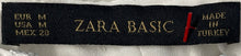 Load image into Gallery viewer, Zara Womens White Long Sleeve Round Neck Blouse Top Size Medium
