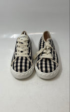 Load image into Gallery viewer, Kate Spade New York Womens Black White Plaid Sneakers Shoes Size 5B
