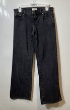 Load image into Gallery viewer, Pacsun Womens Black Denim Cotton 5 Pocket Design Straight Jeans Pants Size 24

