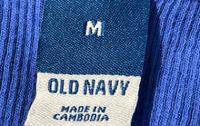 Load image into Gallery viewer, Old Navy Womens Blue Sleeveless Spaghetti Strap Bodycon Dress Size Medium
