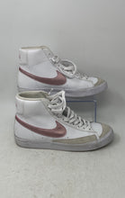 Load image into Gallery viewer, Nike Kids Blazer Mid '77 DA4086-105 White Mid Top Lace-Up Sneaker Shoes Size 7Y
