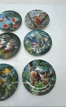 Load image into Gallery viewer, Knowles Kevin Daniel 9-Piece Collectable Birds Ceramic Wall Hanging Plates
