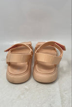 Load image into Gallery viewer, Melissa Womens Papete Peach Color Open Toe Hook And Loop Strappy Sandals Size 6
