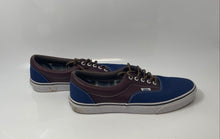 Load image into Gallery viewer, Vans Mens Era 721461 Blue Brown Lace-Up Low Top Sneakers Shoes Size 11.5
