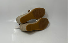 Load image into Gallery viewer, Cole Haan Womens Cloudfeel Cream Wedge Heel Espadrille Sandals Size 5
