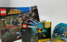 Load image into Gallery viewer, Lot Of Assorted 8 Pcs Lego Creator Building Toy Instruction Manuals Booklet
