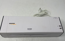 Load image into Gallery viewer, Amazon Basics White Thermal Laminator Machine For Photos Cards Not Tested
