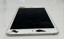 Load image into Gallery viewer, Apple iPad Mini 4 Silver Tablet Model A1538 Nonfunctional For Parts Or Repair
