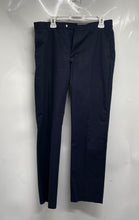 Load image into Gallery viewer, Banana Republic Mens Navy Blue Non-Iron Tailred Slim Fit Dress Pants Size 33x32
