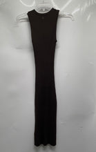Load image into Gallery viewer, Guess Womens Brown Knitted Sleeveless Crew Neck Long Sweater Dress Size M

