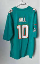 Load image into Gallery viewer, Nike Mens Turquoise NFL Miami Dolphins Tyreek Hill #10 Football Jersey Size XL
