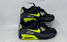 Load image into Gallery viewer, Nike Kids Air Max 90 LTR 833412-023 Black Gray Lace-Up Sneaker Shoes Size 5.5Y
