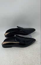 Load image into Gallery viewer, Kristin Cavallari Womens Black Patent Leather Pointed Toe Mule Flats Size 7

