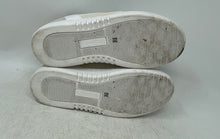 Load image into Gallery viewer, Calvin Klein Womens Hallen White Gray Peach Lace-Up Sneaker Shoes Size 8M
