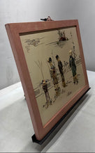 Load image into Gallery viewer, Home Decorative Wall Hanging Rectangle Chinese Lacquered 3D Picture Art Frame
