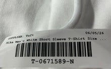 Load image into Gallery viewer, Nike Mens White Sportswear Club Short Sleeve Crew Neck Pullover T-Shirt Size XL
