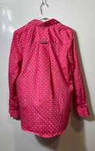 Load image into Gallery viewer, Tommy Hilfiger Womens Pink White Polka Dot Cotton Tunic Blouse Top Size XS
