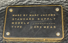 Load image into Gallery viewer, Authentic Marc By Marc Jacob Womens Black Satchel Handbag Worn Stained
